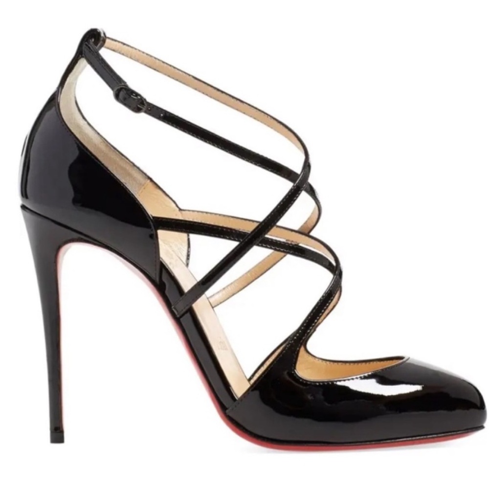 Christian Louboutin Soustelissimo patent 100mm
Retail 895